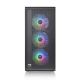 2. THERMALTAKE S200 GEHÄRTETES GLAS ARGBX3 SCHWARZ CA-1X2-00M1WN-00
