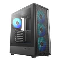 DeepCool CC550 4F Midi-Tower Schwarz