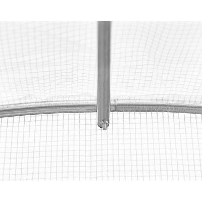 13. Gewächshaus-Gartentunnel 200x200x200CM PE-Konstruktion Weißer Stahl