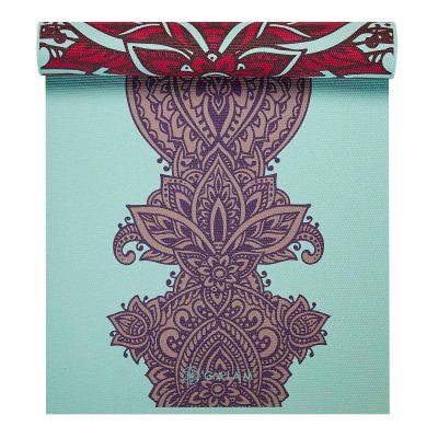 14. Gaiam Ara Rouge Doppelseitige Yogamatte 6 mm 63368
