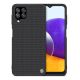 12. Nillkin Textured Case robuste, verstärkte Hülle mit Gelrahmen und Nylonrückseite für Samsung Galaxy A22 4G schwarz