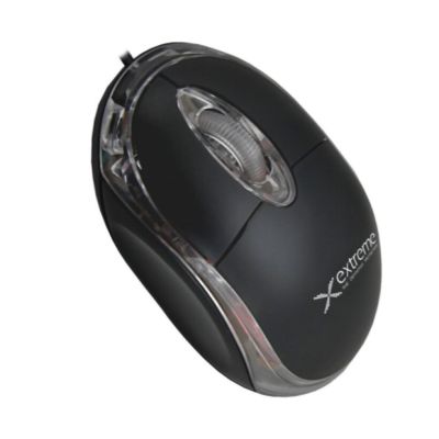 6. EXTREME XM102K Maus (optisch; 1000 DPI; schwarz)