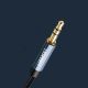 14. Ugreen abgewinkeltes AUX-Kabel 2 x Miniklinke 3,5 mm 1,5 m blau (AV112)