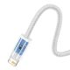 4. Baseus Dynamic Series 2,4A USB-A - Lightning Kabel 2 m - weiß