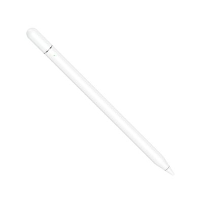 4. Acefast V3 kapazitiver Stift für iPad mit kabelloser Ladefunktion und 2 austauschbaren Spitzen – Weiß