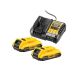 2. DeWALT DCB1104D2-QW Akkuladegerät