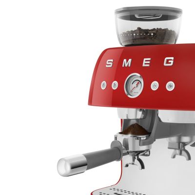 6. Smeg EGF03RDEU Kaffeemaschine, manuelle Espressomaschine, 2,4 l