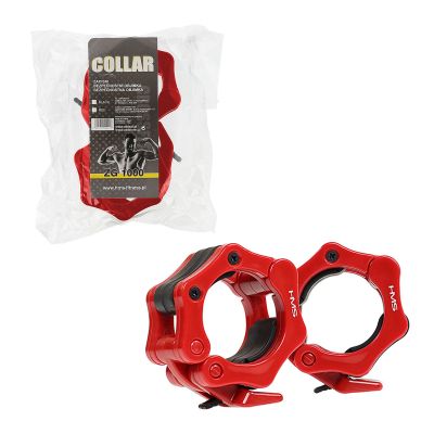 6. Olympische Langhantel 20 kg 2200 mm GOP220 PRO + ZG1000R HMS-Klemmen