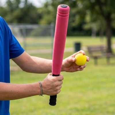 6. Junior-Baseballschläger 54 cm, weich, rot