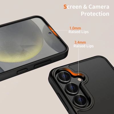 3. Tech-Protect MagMat Case für Samsung Galaxy A17 4G / 5G - Mattschwarz