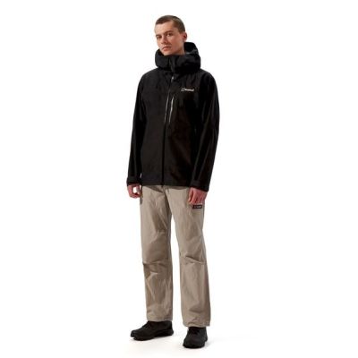 4. Berghaus RIDGE-SEEKER GTX JKT Jacke BLK/BLK mit Membran, Größe L