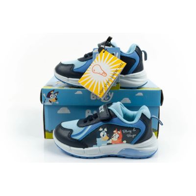 10. Leomil Kinder-Sportschuhe Bluey Sneakers mit Licht und Klettverschluss (LED)