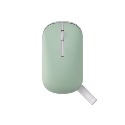 6. ASUS Marshmallow Maus MD100, beidhändig bedienbar, kabellos (RF) + Bluetooth, optisch, 1600 DPI
