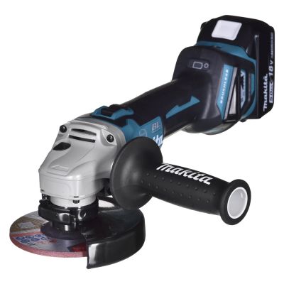 6. MAKITA DGA513RT3J 18V 3x5,0Ah Akku-Winkelschleifer