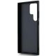 6. DKNY Leder Mono Stripe & Metal Logo Hülle für Samsung Galaxy S24 Ultra – Schwarz