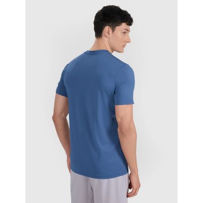 2. Schnelltrocknendes Herren-Trainingsshirt 4F 4FWAW25TFTSM1521-35S