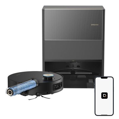 8. Dreame Aqua10 Ultra Track Komplettroboter-Staubsauger (Schwarz)