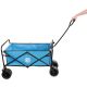 37. Deluxe Faltbarer Reise- und Strandbuggy 66x48x90cm mit Griff, Blau