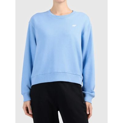 Damen-Sweatshirt mit Rundhalsausschnitt, offen, Größe 4F 4FWAW26TSWSF2672-32S