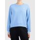 Damen-Sweatshirt mit Rundhalsausschnitt, offen, Größe 4F 4FWAW26TSWSF2672-32S