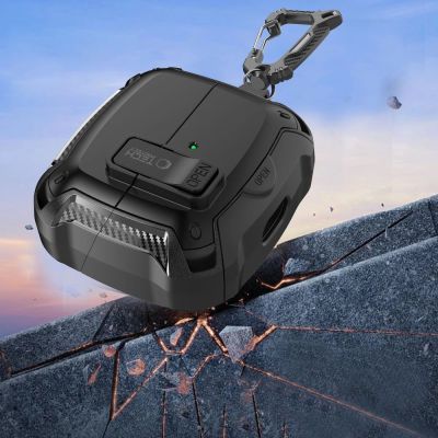 7. Tech-Protect Silikon-Hakenhülle für Samsung Galaxy Buds 3 / 3 FE / 3 Pro - Schwarz