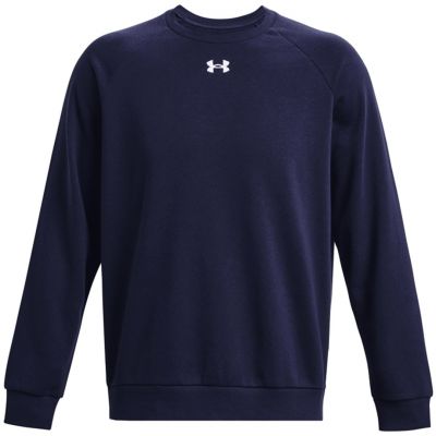 Herren-Sweatshirt Under Armour Rival Fleece Crew marineblau 1379755 410