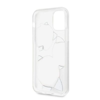 4. Guess GUHCN58ROSTRT iPhone 11 Pro transparente Hardcase Flower Desire Pink & White Rose