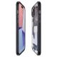 8. Spigen Ultra Hybrid Mag Case mit MagSafe für iPhone 15 Plus – Dunkelgrau (Zero One Pattern)