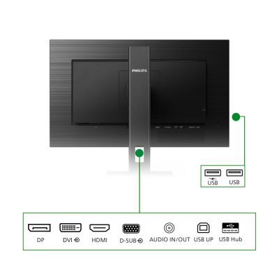 4. PHILIPS LED-MONITOR 23,8" 242B1G/00