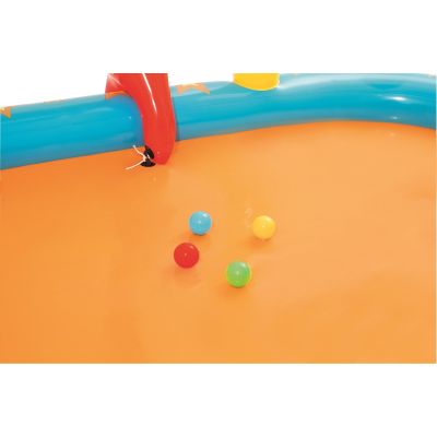 9. Bestway 53068 Aufblasbarer Spielplatz 435x213x117cm
