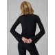 2. Damen-Langarmshirt, schmal geschnitten, Größe 4F 4FRAW26TLONF0719-20S