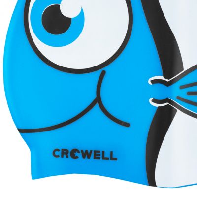 2. Crowell Nemo-Jr Silikon-Badekappe, Blau