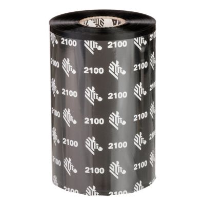 2. Zebra 2100 Wachs-Thermoband 450 m Schwarz
