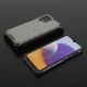 13. Honeycomb Handyhülle Schutzhülle mit TPU Rahmen für Samsung Galaxy A22 4G schwarz