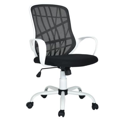 BÜROSTUHL. 320 MM WEISSES GESTELL. PU-GESTELL