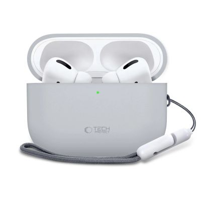 2. Tech-Protect Silikonhülle für AirPods Pro 3 – Grau