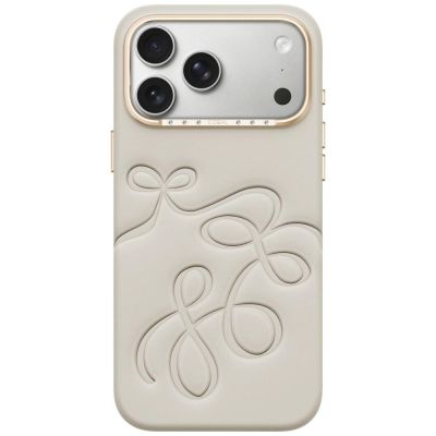 Uniq Coehl Cloude Magnetische Ladehülle für iPhone 18 Pro Max / 17 Pro Max – Beige