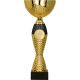3. Becher aus Gold und schwarzem Metall