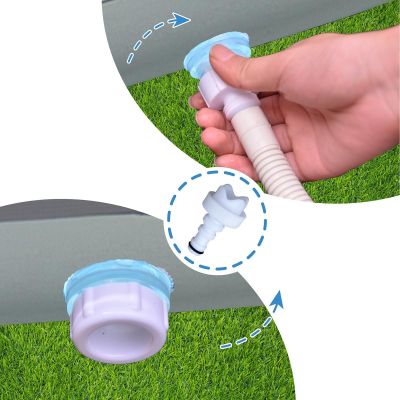 3. Ovaler Rahmenpool 366 x 76 cm, extrem robust, 12016V63