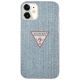 3. Guess GUHCP12SPCUJULLB iPhone 12 mini 5.4" Blau/Hellblau Hardcase Jeans Collection