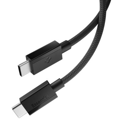 Spigen Essential EB6015CC USB-C-Kabel 60 W 150 cm – Schwarz