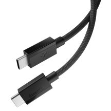 Spigen Essential EB6015CC USB-C-Kabel 60 W 150 cm – Schwarz