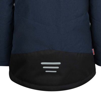 6. Trollkids Kinder Norefjell Jacke für Mädchen/Jungen, wasserdicht, Marineblau (132-100)