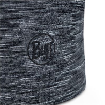 Kinder-Mütze BUFF MERINO LIGHTWEIGHT BEANIE MULTISTRIPES PANSY-GRAPHITE one size