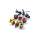 4. LEGO CITY 60462 Hubschrauber-, Feuerwehrauto- und U-Boot-Set