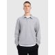 Herren-Sweatshirt mit Kragen, Regular Fit 4F 4FRAW25TSWSM2546-27M