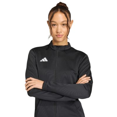 4. Damen-Trainingsjacke adidas Entrada 26 Track schwarz JZ6597