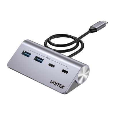 4. UNITEK ALUMINIUM-HUB USB-A/C 2X USBA 2X USBC 5GBP