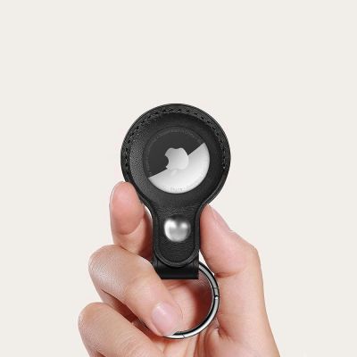 3. Tech-Protect NaturalFit Case für Apple AirTag 1/2 - Schwarz