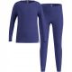 2. Thermounterwäsche - Odlo Set lang MERINO 200 Größe 140cm Blau